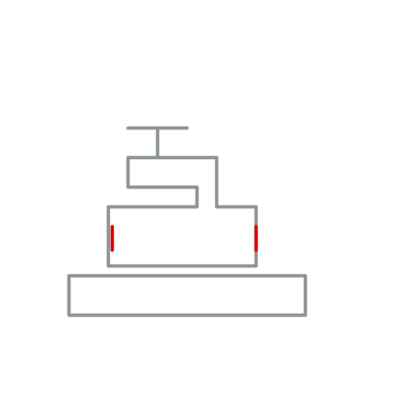 Armaturen – schematische Darstellung